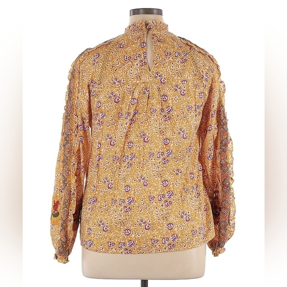 Maeve for Anthropologie Goldie Embroidered Blouse – Multiple Sizes - Picture 9 of 9